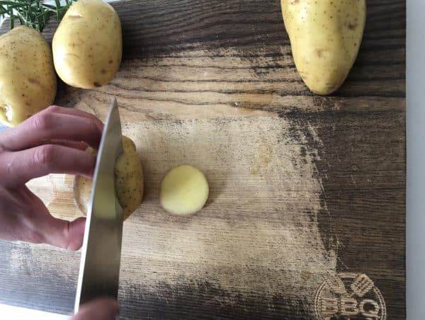 Zitronen Kartoffeln zubereiten