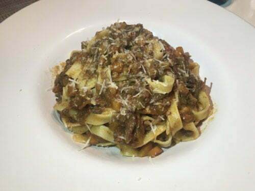 Tagliatelle al Ragù alla Bolognese